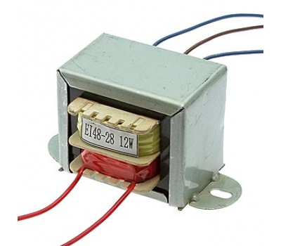 Трансформатор: EI48*28 220v to 2x12v 12W Трансформатор: EI48*28 220v to 2x12v 12W
