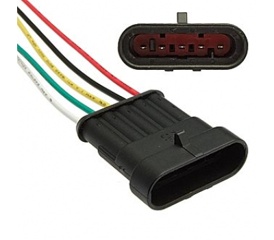Соединитель автомобильный: DJ7051-1..5-11 (18AWG 200mm) Соединитель автомобильный: DJ7051-1..5-11 (18AWG 200mm)