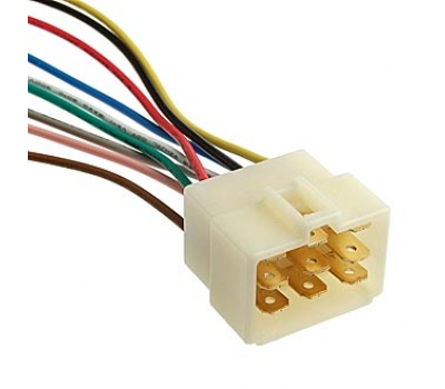 Соединитель автомобильный: DJ7091-6.3-11 (18AWG 300mm) Соединитель автомобильный: DJ7091-6.3-11 (18AWG 300mm)