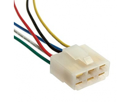 Соединитель автомобильный: DJ7061-6.3-21 (18AWG 300mm) Соединитель автомобильный: DJ7061-6.3-21 (18AWG 300mm)