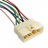 Соединитель автомобильный: DJ7081-6.3-11 (18AWG 300mm)                       