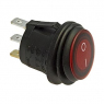 Переключатель: SB040-12V RED IP65 on-off ф20.2mm                 