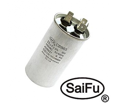 Конденсатор: CBB65  25uF  450V (SAIFU)