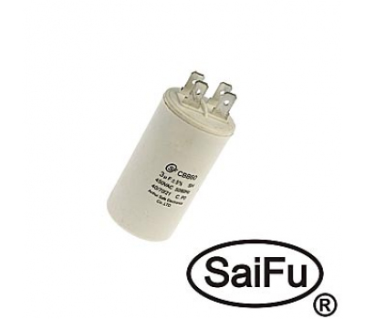 Конденсатор: CBB60   3uF  450V (SAIFU)