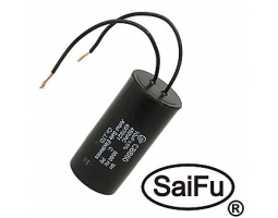 Конденсатор: CBB60  10uF  450V WIRE (SAIFU)                    