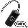 Конденсатор: CBB60  20uF  450V WIRE (SAIFU)                    