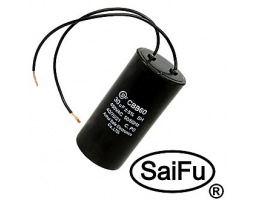 Конденсатор: CBB60 30uF 450V WIRE (SAIFU) Конденсатор: CBB60 30uF 450V WIRE (SAIFU)