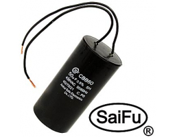 Конденсатор: CBB60  50uF  450V WIRE (SAIFU)                    