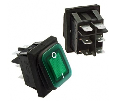 Переключатель: SB092 IP65 on-on 22x30mm Переключатель: SB092 IP65 on-on 22x30mm