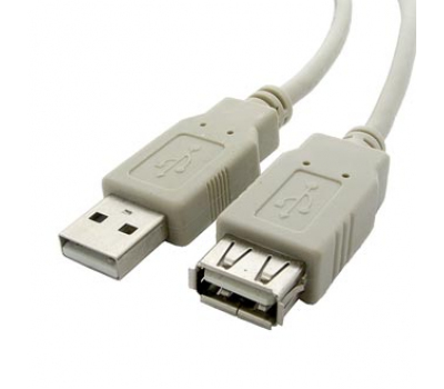 Компьютерный шнур: USB-A F  USB-A M 1.5m