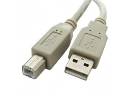Компьютерный шнур: USB-B M  USB-A M 1.5m                             