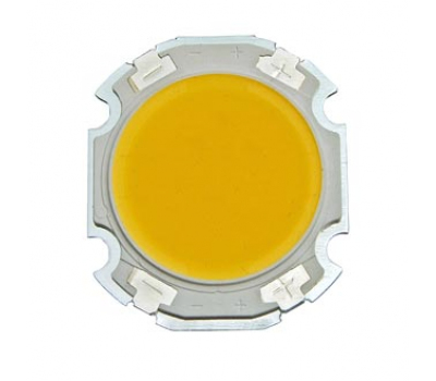 Мощные светодиоды: 3W 12V 90LM 3000K 20MM COB Мощные светодиоды: 3W 12V 90LM 3000K 20MM COB
