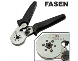 Инструмент обжимной: HSC8 6-6 (0.25-6mm/AWG 23-10) FASEN               
