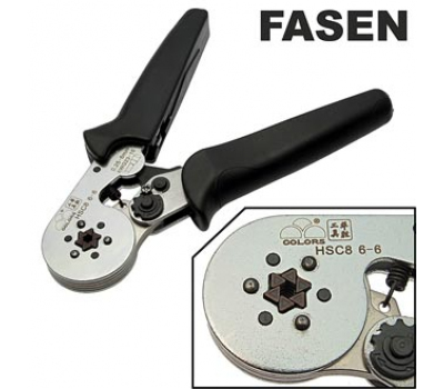 Инструмент обжимной: HSC8 6-6 (0.25-6mm/AWG 23-10) FASEN