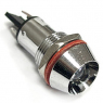 Светодиод в корпусе: L-618-W  12v  (14mm)                              