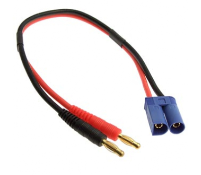Разъем: Banana 4.0 to EC5 M 14AWG 25cm Разъем: Banana 4.0 to EC5 M 14AWG 25cm