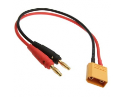Разъем: Banana 4.0 to XT90 14AWG 25cm                     