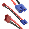 Разъем: Deans f to EC3 M adapter 14AWG 10CM               