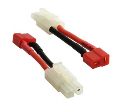 Разъем: Tamiya M to Deans F 14AWG 4CM Разъем: Tamiya M to Deans F 14AWG 4CM