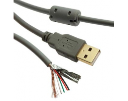 Компьютерный шнур: USB-A M 0.8m F                                    