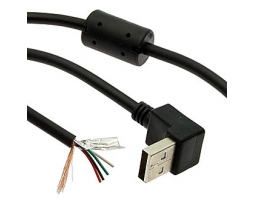 Компьютерный шнур: USB-A M-R 1.7m F                                  