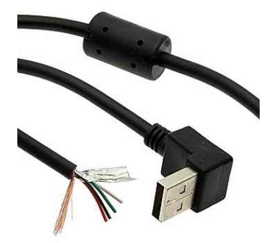 Компьютерный шнур: USB-A M-R 1.7m F