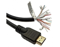 Шнур интерфейсный: Кабель HDMI 5М с одиним разъемом                  