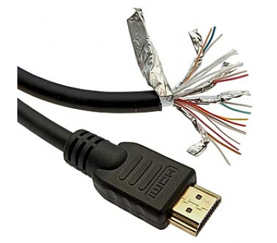 Шнур интерфейсный: Кабель HDMI 5М с одиним разъемом