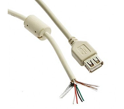 Компьютерный шнур: USB-A F  1.8m F
