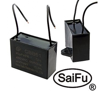 Конденсатор: CBB61 20uF 450V (SAIFU) Конденсатор: CBB61 20uF 450V (SAIFU)