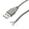 Компьютерный шнур: USB-A M 1.8m (unshielded)                         