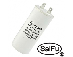 Конденсатор: CBB60 60uF 450V (SAIFU) Конденсатор: CBB60 60uF 450V (SAIFU)