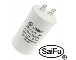 Конденсатор: CBB60 35uF 450V (SAIFU) Конденсатор: CBB60 35uF 450V (SAIFU)