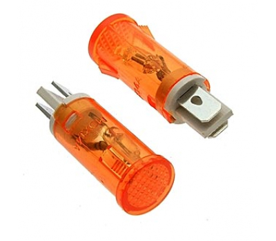 Неоновая лампа в корпусе: MDX-14 orange 220V