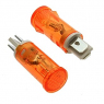 Неоновая лампа в корпусе: MDX-14 orange 220V                                