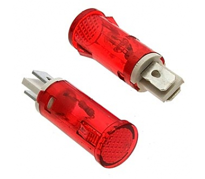 Неоновая лампа в корпусе: MDX-14 red 220V Неоновая лампа в корпусе: MDX-14 red 220V