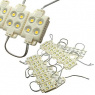 Светодиодный модуль: 5050 4LED 12V 1W W-W IP65                         
