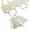 Светодиодный модуль: 5730 4LED  12V 2W W-W IP65                        