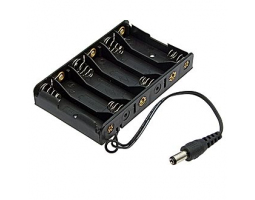 Батарейный отсек: AA 6x1 DC2.1*5.5mm (L)=15CM Батарейный отсек: AA 6x1 DC2.1*5.5mm (L)=15CM