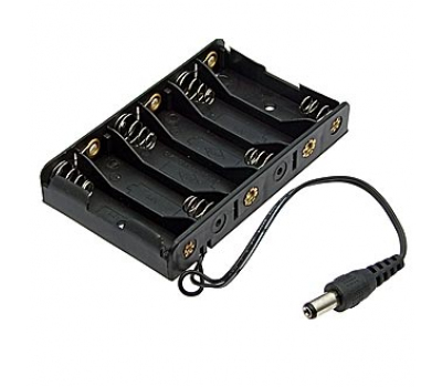 Батарейный отсек: AA 6x1 DC2.1*5.5mm (L)=15CM Батарейный отсек: AA 6x1 DC2.1*5.5mm (L)=15CM