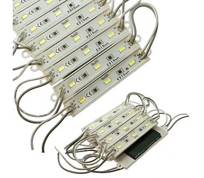 Светодиодный модуль: 5730 3LED 12V 1.5W W Светодиодный модуль: 5730 3LED 12V 1.5W W