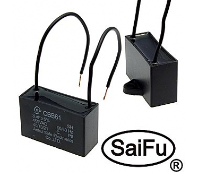 Конденсатор: CBB61   3uF  450V  (SAIFU)