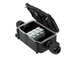 Коробка распределительная: BOX-2 IP65 2pin PC924P 10A/450V Коробка распределительная: BOX-2 IP65 2pin PC924P 10A/450V