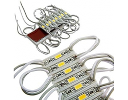 Светодиодный модуль: 5730 1LED 12V 0.48W W-W Светодиодный модуль: 5730 1LED 12V 0.48W W-W