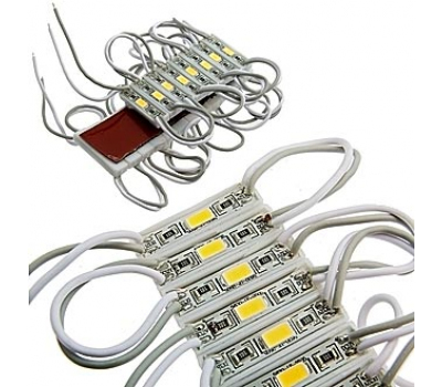 Светодиодный модуль: 5730 1LED 12V 0.48W W-W Светодиодный модуль: 5730 1LED 12V 0.48W W-W