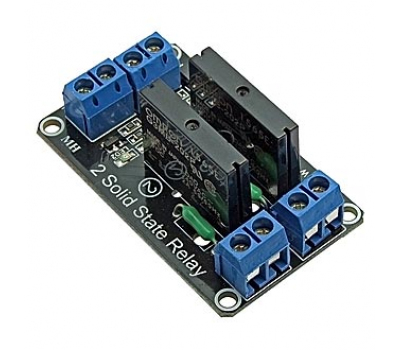 Модуль электронный: 2-CH 5V Solid-state Relay(Red)