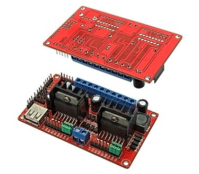 Модуль электронный: L298N V3 / 4-DC motor driver