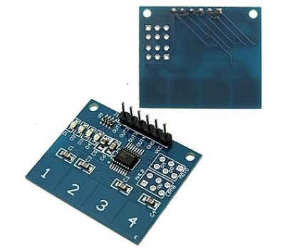 Модуль электронный: TTP224 Capacitive Touch Control