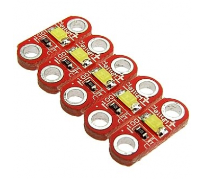 Модуль электронный: LilyPad LED module/quintuplet Модуль электронный: LilyPad LED module/quintuplet