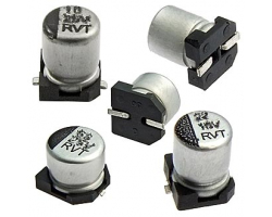 Конденсатор: 100uF/6.3V 6.3*5.4 85° Конденсатор: 100uF/6.3V 6.3*5.4 85°